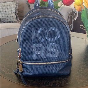 Michael Kors Rhea Backpack Purse w/Mesh Front